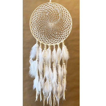 White Dream Catcher - 10" image
