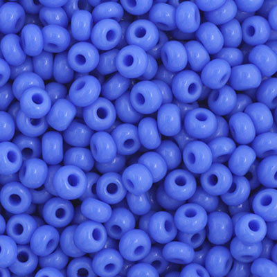Czech Seed Beads - Opaque Blue image