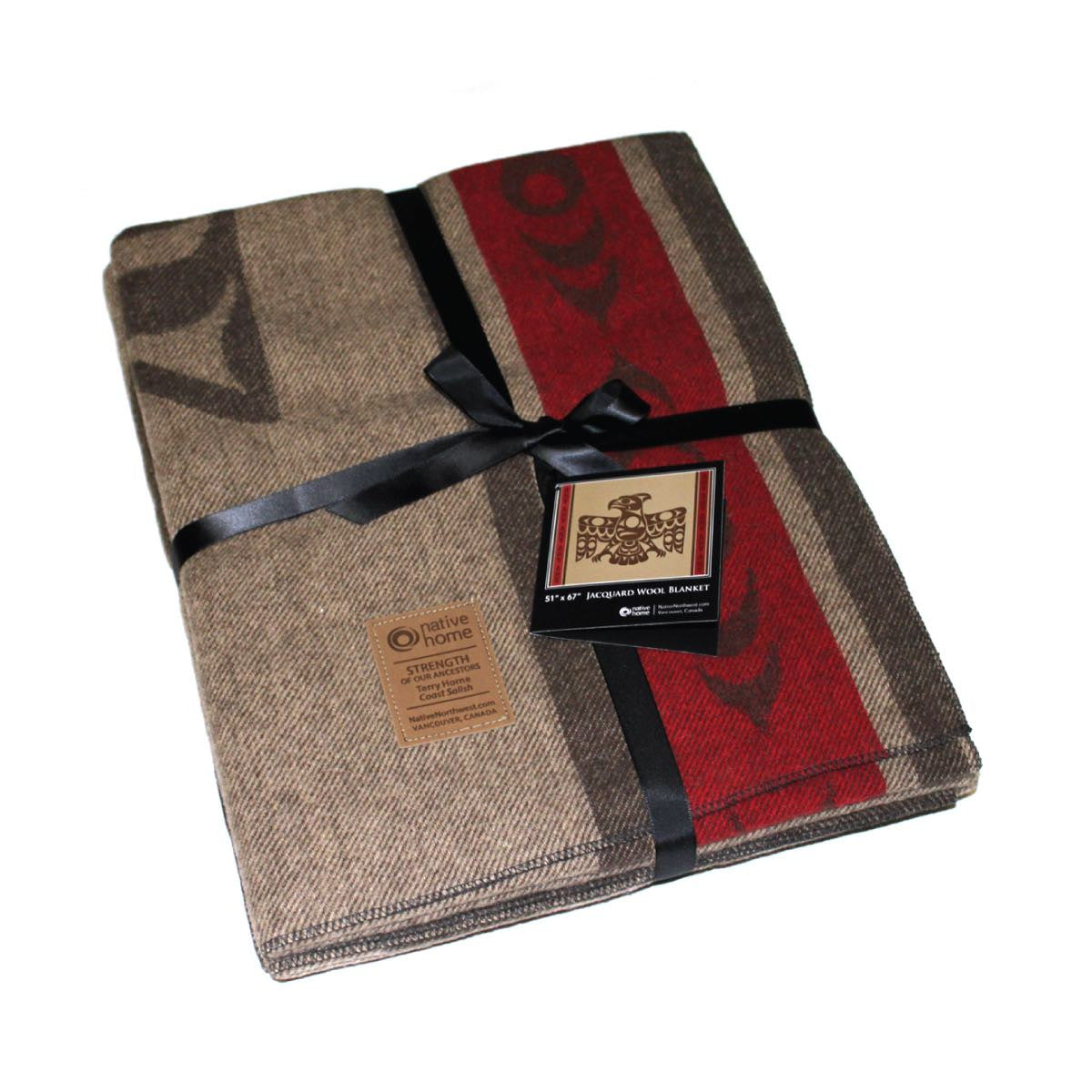 Jacquard Wool Blanket image 1
