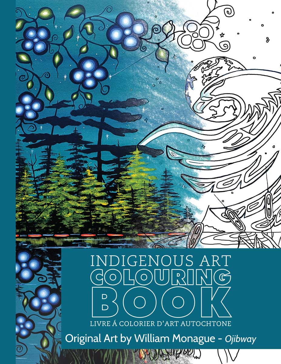 Children's Colouring Books - William Monague - Ojibway image