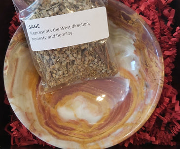 Marble Bowl Smudge Kit image 1
