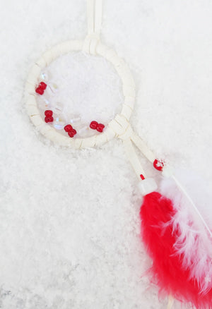 Colourful Dream Catchers - White, 1.5" image