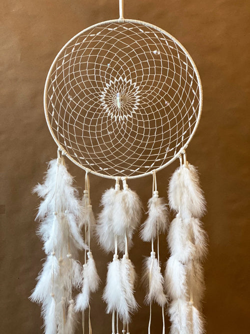 White Dream Catcher - 12" image
