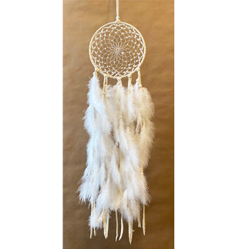 White Dream Catcher - 5" image