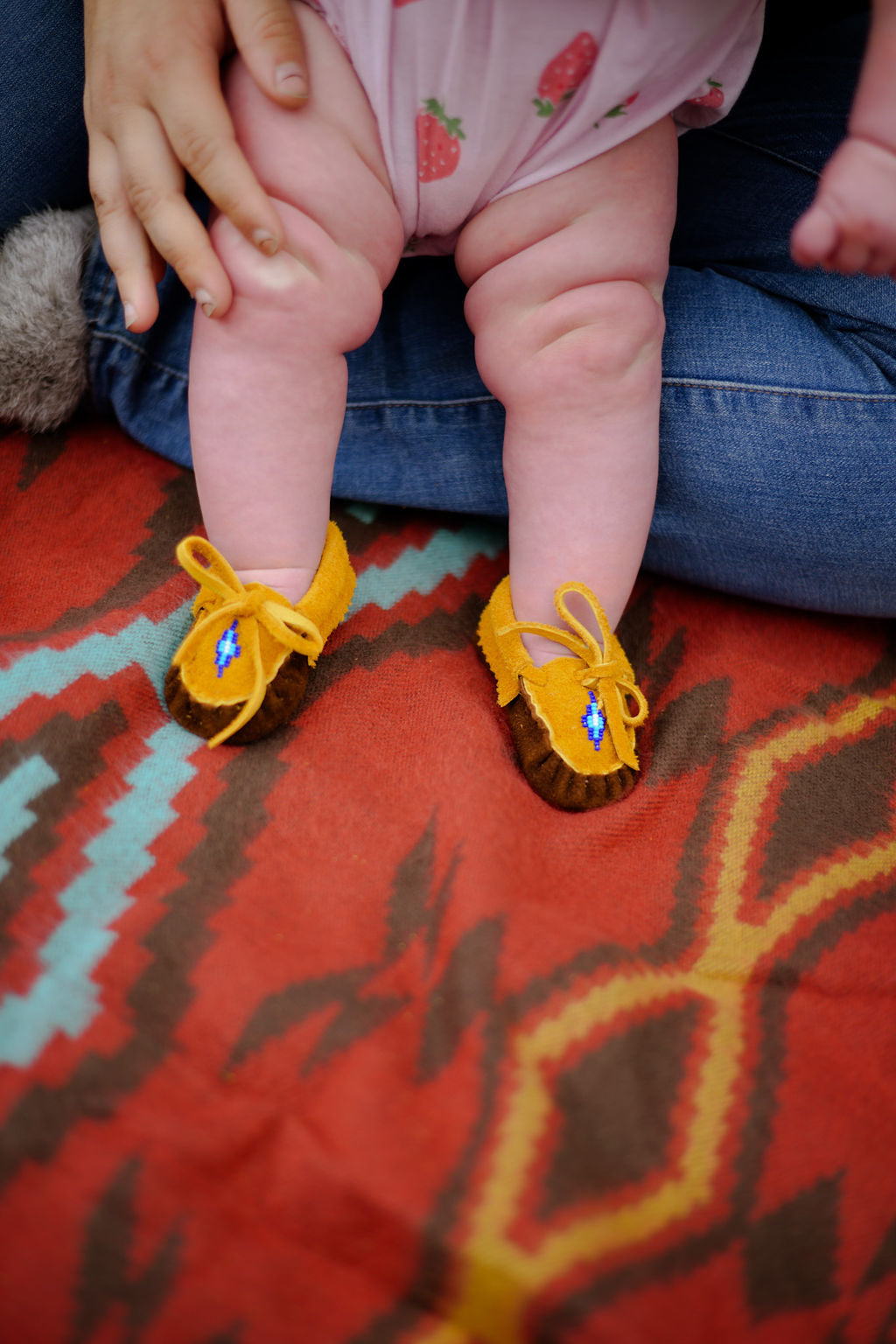 Handmade Baby Moccasins image 2