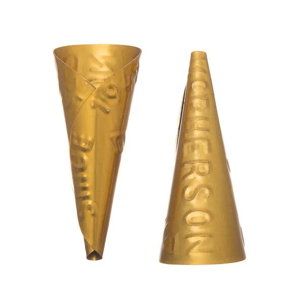 Mcpherson Jingle Cones, Adult 100/pk - Gold image