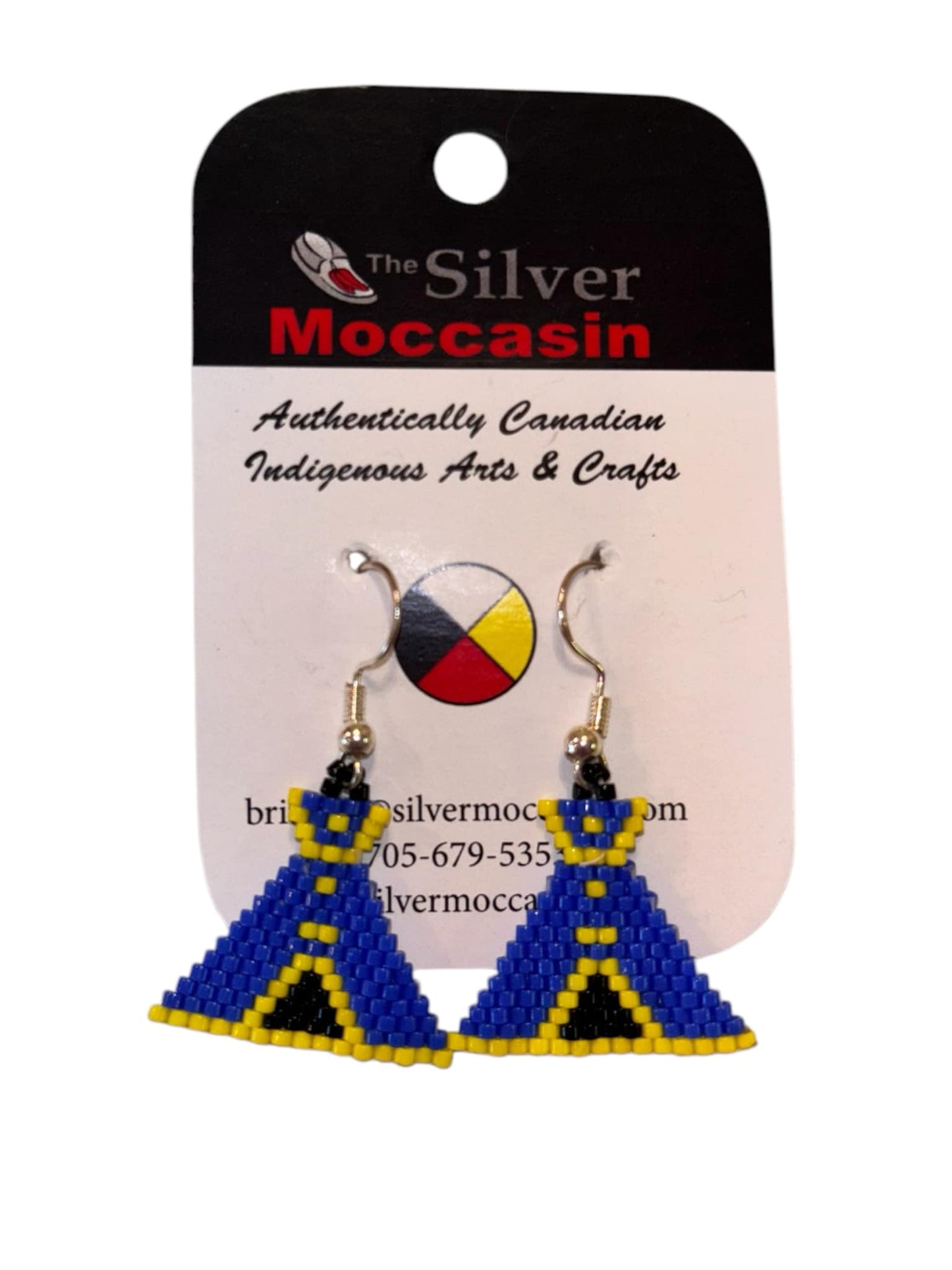 Brick Stitch Beaded Earrings image 7