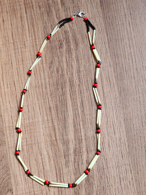 Red Quill Necklace image 1