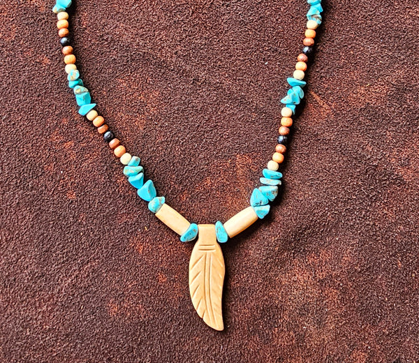 Bone Leaf Pendant image 6