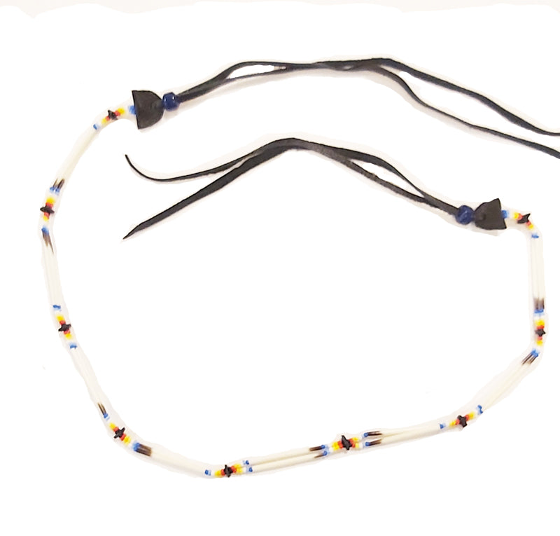 Multi-Coloured Quill Necklace image 2