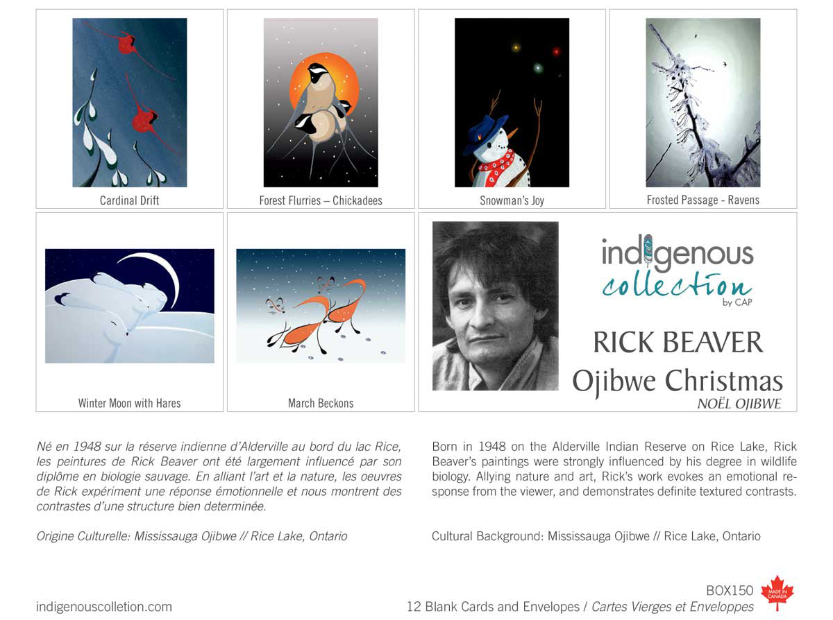 Rick Beaver Card Set - Rick Beaver - Ojibway Christmas image