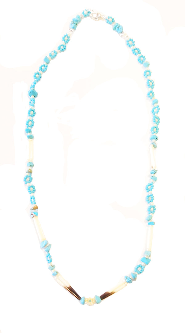 Turquoise Quill Necklace image 7
