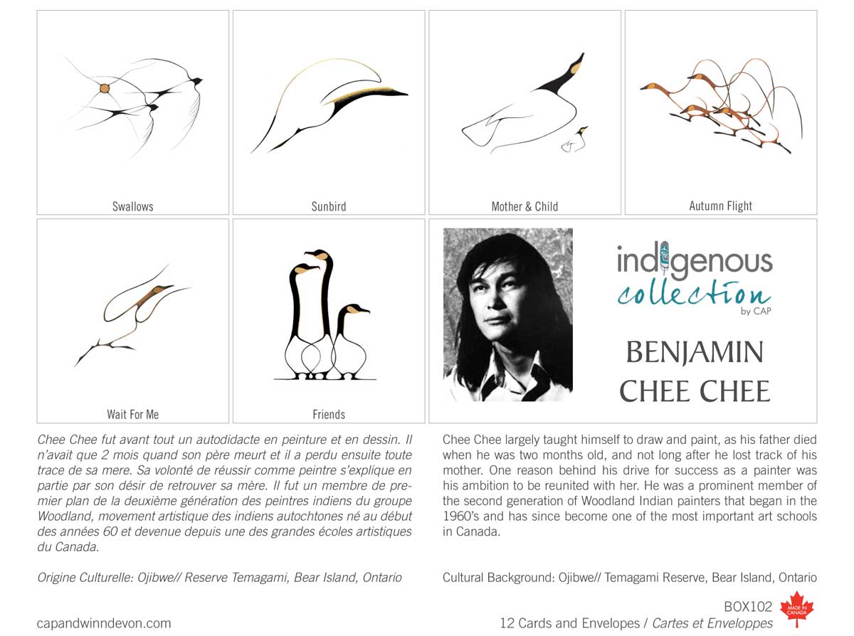 Benjamin Chee Chee Card Set image 1