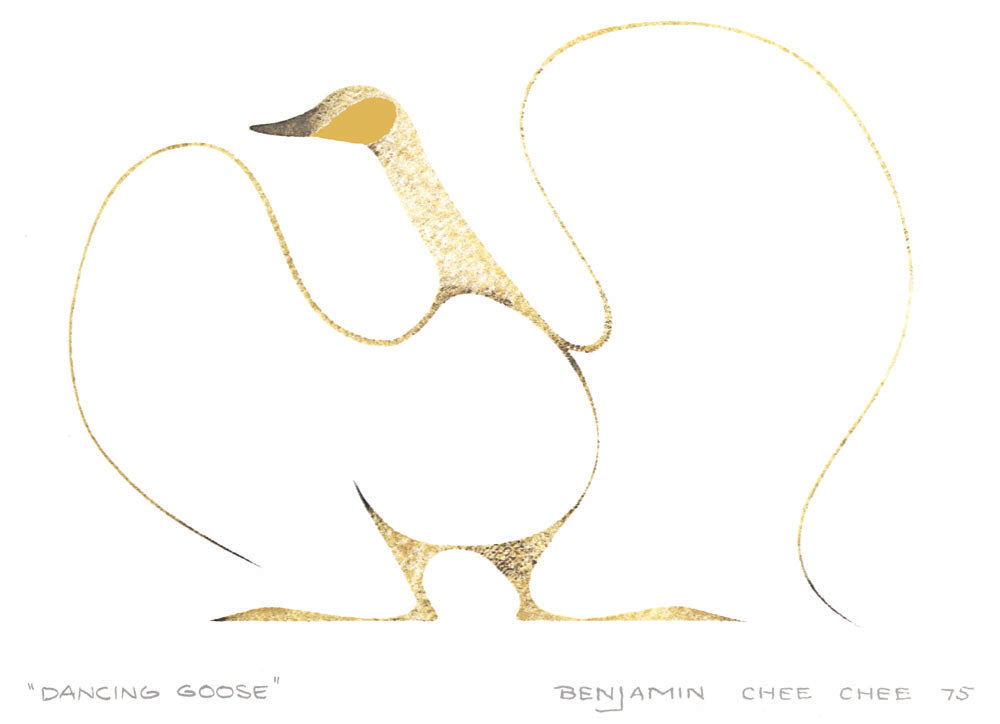 Benjamin Chee Chee Art Cards - Dancing Goose image