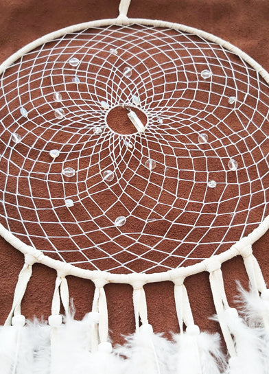White Dream Catcher image 5