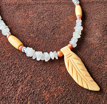 Bone Leaf Pendant image 4