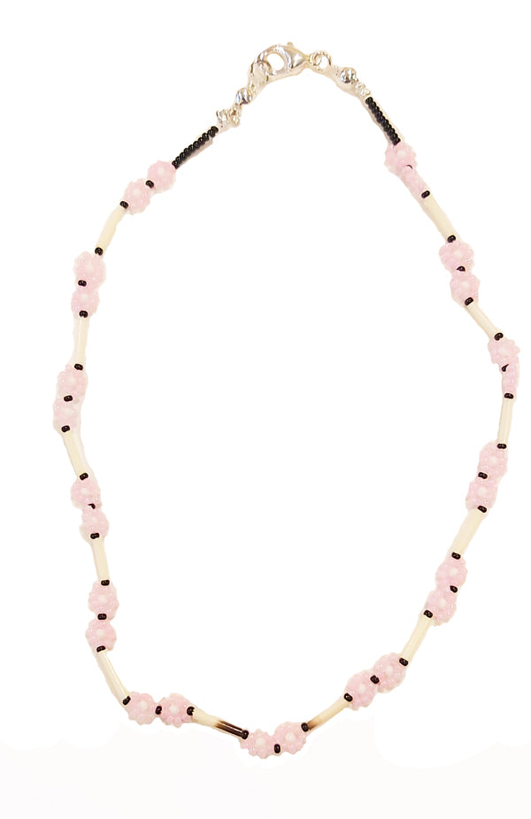 Pink Quill Necklace image 1