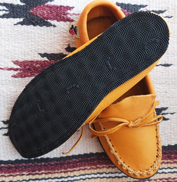 Men's Moosehide Moccasin with Vibram Sole image 1