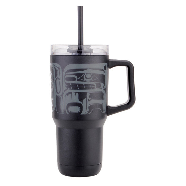 Insulated Tumbler with Straw