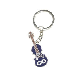 Metis Fiddle Keychain image 0