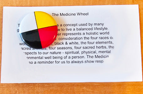 Medicine Wheel Pin image 0