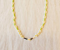 Green Daisy Chain Necklace image 0