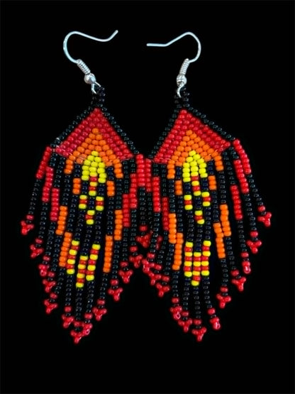 Beaded Fringe Earrings image 12