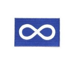 Metis Sew-on Patch - Blue image