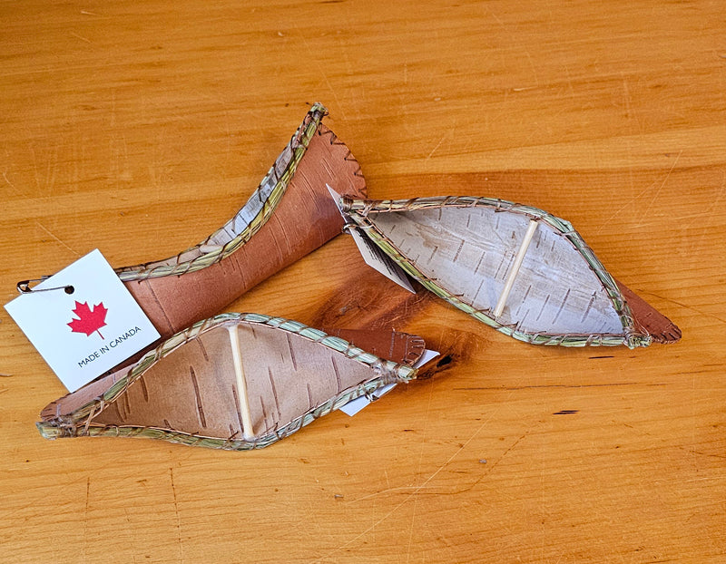 Mini Birch Bark Canoe image 1