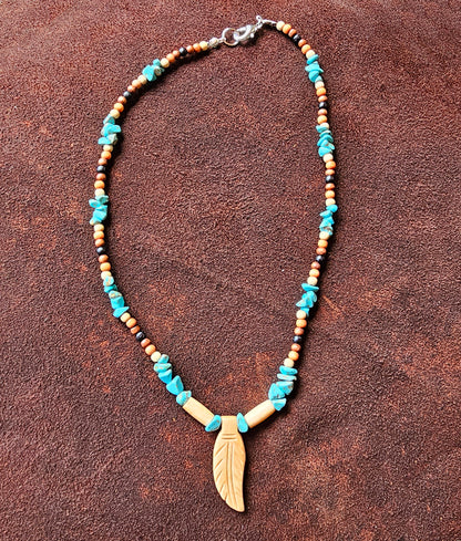 Bone Leaf Pendant image 5