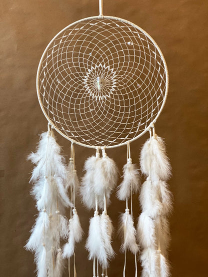 White Dream Catcher - 12" image