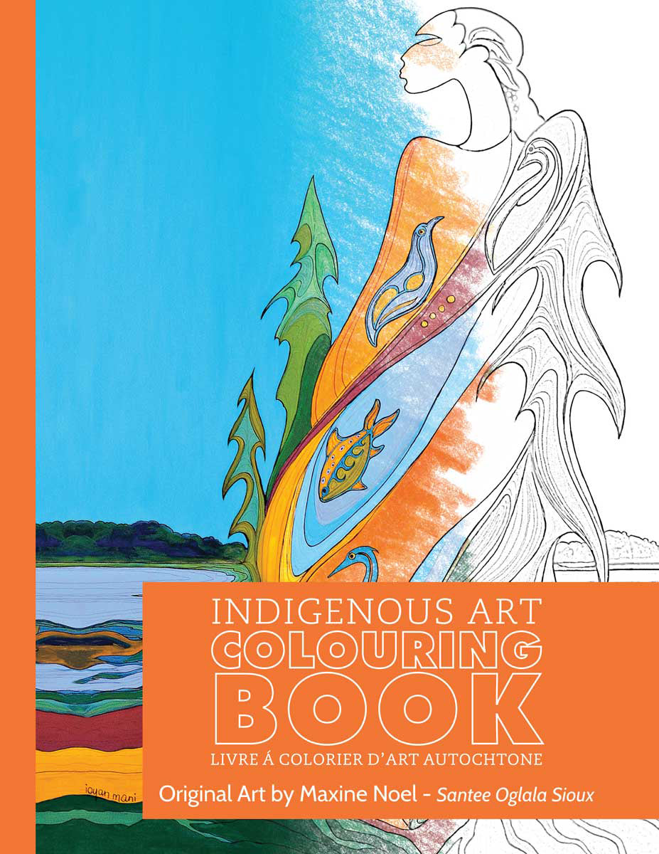 Children's Colouring Books - Maxine Noel- Santee Oglala Sioux image
