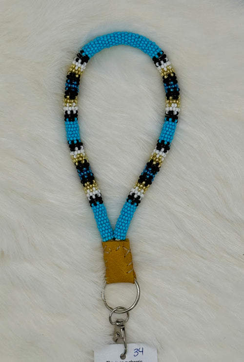 Beaded Wristlet