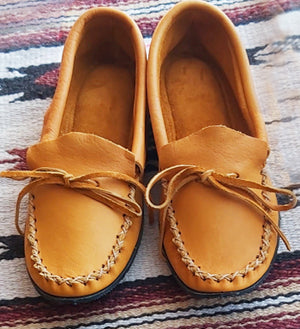 Men's Moosehide Moccasin with Vibram Sole image 0
