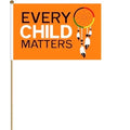 Every Child Matters Stick Flag image 2