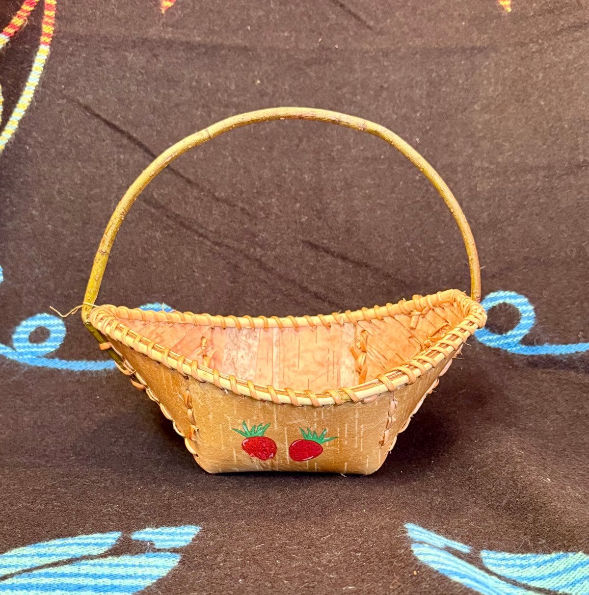 Small Birch Bark Basket 2