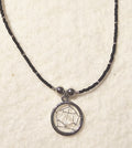 Black Dreamcatcher Necklace image 0