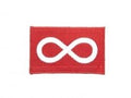 Metis Sew-on Patch - Red image