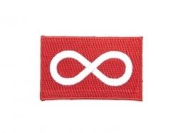 Metis Sew-on Patch - Red image