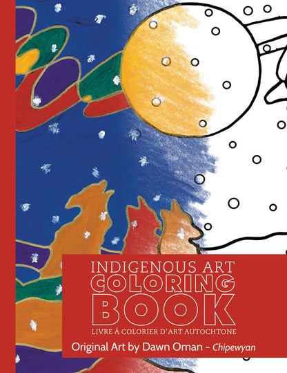 Children's Colouring Books - Dawn Omen- Chipewyan image
