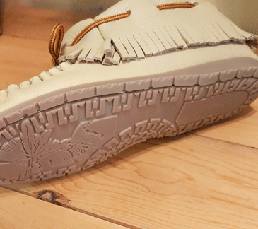 Ladies Cowhide Moccasins image 1