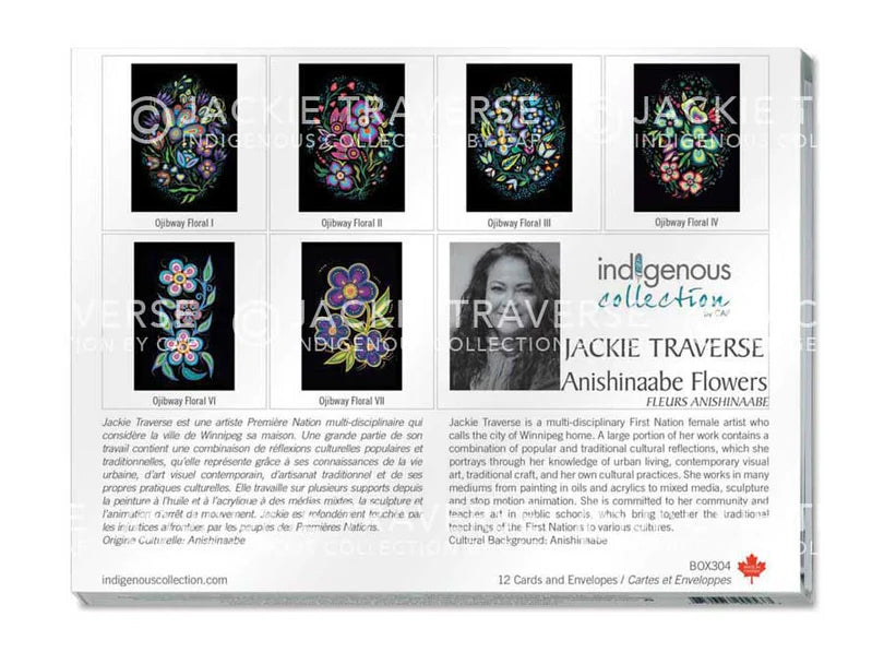 Anishinaabe Flowers Boxed Note Cards