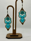 Handmade Indigenous Beaded Deer Earrings
