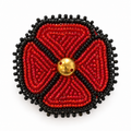 Beaded Poppy