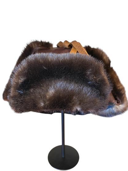 Otter Fur Mountie Hat
