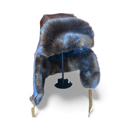 Otter Fur Mountie Hat