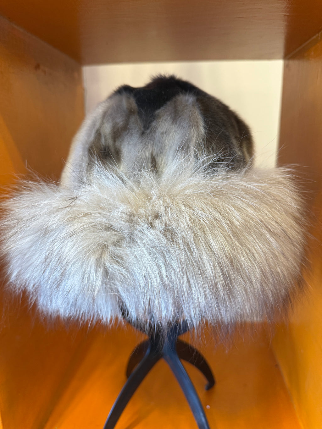 Harp Seal Toque with Crystal Fox Trim