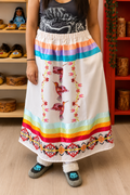 Hummingbird Garden Ribbon Skirt
