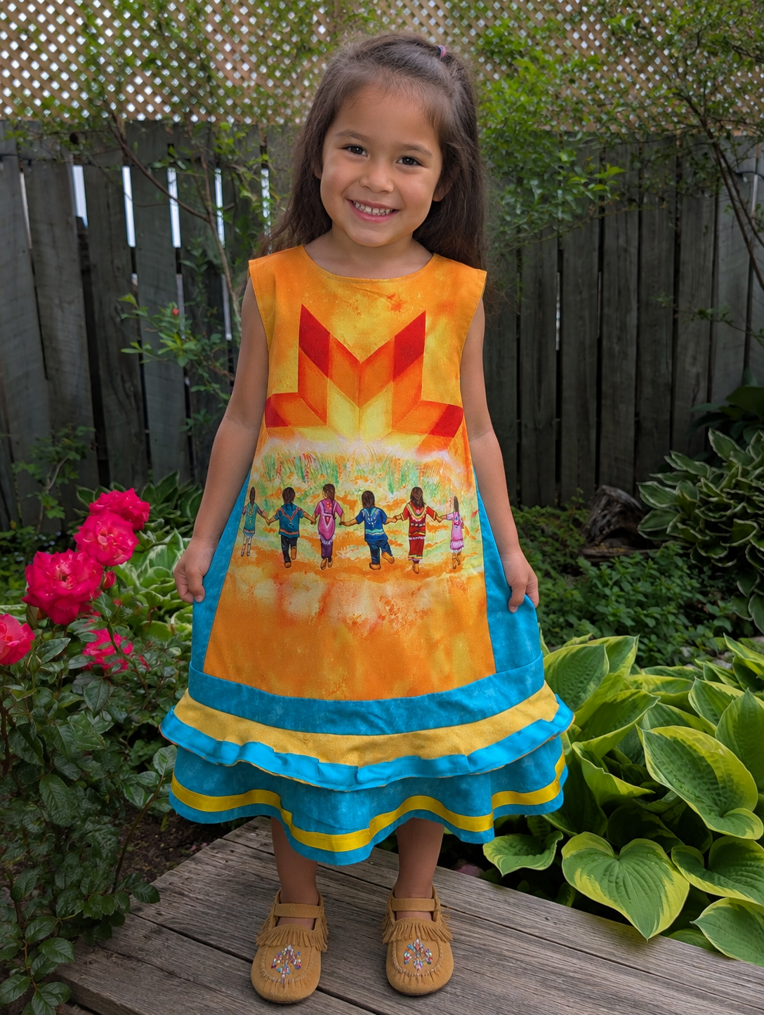 Ever Child Matters Flutter Dress -size 6
