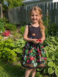 Strawberry & Butterfly Children’s Ribbon Dress